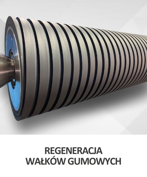 Regeneracja wałków gumowych - Producent Wałków Remdruk - Wola, woj. Śląskie