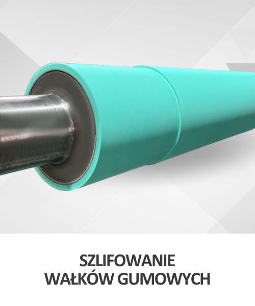 Szlifowanie wałków gumowych - Producent Wałków Remdruk - Wola, woj. Śląskie
