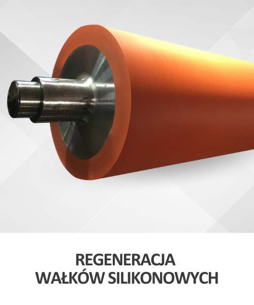 Regeneracja wałków silikonowych - Producent Wałków Remdruk - Wola, woj. Śląskie