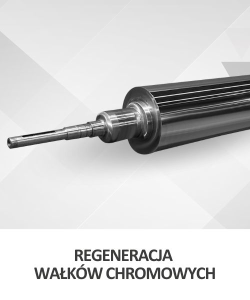 Regeneracja wałków chromowych - Producent Wałków Remdruk - Wola, woj. Śląskie